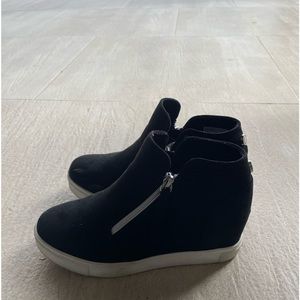 Girls Black Steven Madden Boots